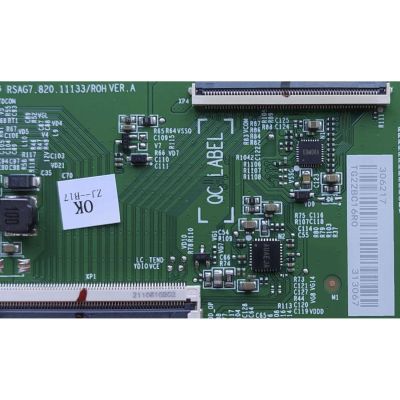 T-CON PARA TV HISENSE / NUMERO DE PARTE 306217 / RSAG7.820.11133/ROH VER.A / 313067 / H41802PNJ52A2 / PANEL'S HD650Y1U51-T0L2\GM\MCKD3A\ROH / HD650Y1U51-T0LG\SM\MCKD3A\ROH / DISPLAY T650QVN07.5 / MODELOS 65A6H / 65A65K 65A53FUA - Imagen 2